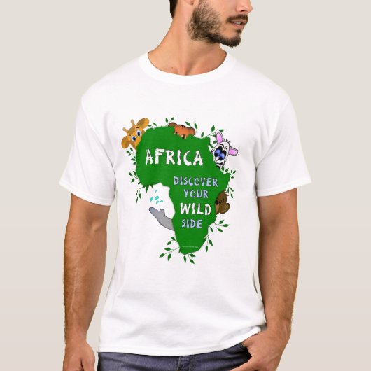 Wild Africa T-shirt (Voorkant)