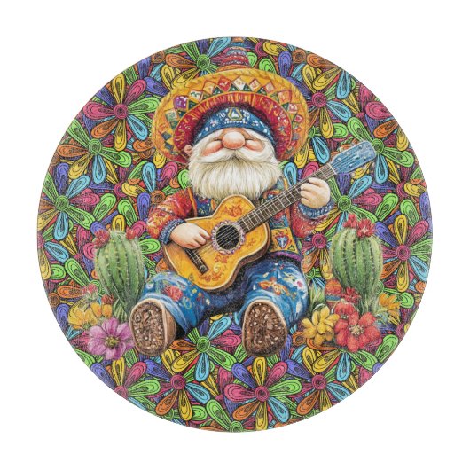 Wild An Hippy Snijplank (Voorkant)