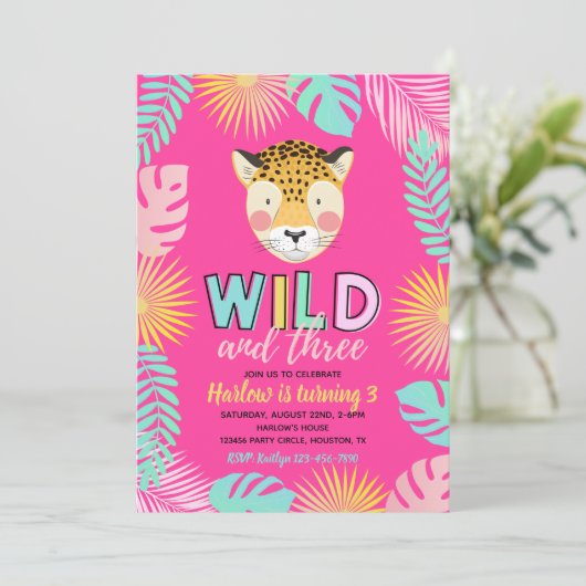 Wild and Three Invitation | Wild & Three (Debout devant)