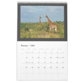 Wild Animal Africa 2013 PERSONALIZE Kalender (Feb 2026)
