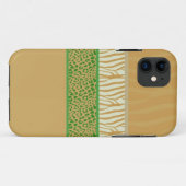 Wild Animal Fur Pattern iPhone 5 Hoesje (Achterkant (horizontaal))