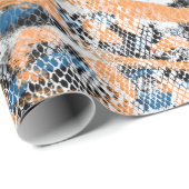 Wild Animal Print Pattern Cadeaupapier (Rol Hoek)