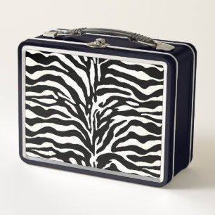 Wild Animal Print, Zebra in zwart-wit
