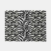 Wild Animal Print, Zebra in zwart-wit Deurmat (Voorkant)