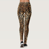 Wild Animal Symmetric Pattern Design 3 Leggings (Achterkant)