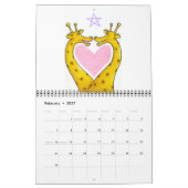 Wild Animals 2021 Calendrier de Denis Gaston Art (Feb 2027)