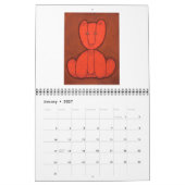 Wild Animals 2021 Calendrier de Denis Gaston Art (Jan 2027)