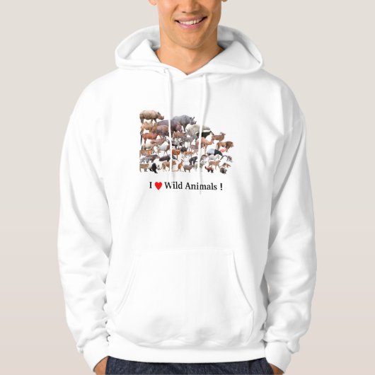 Wild Animals Hoodie (Voorkant)