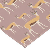 Wild Antelope Animal Pattern Korte Tafelloper (Hoek)