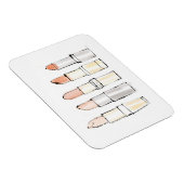 Wild Apple | Colorful Modern Lipstick-schets Magneet (Rechterzijde)