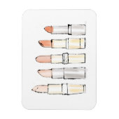 Wild Apple | Colorful Modern Lipstick-schets Magneet (Verticaal)