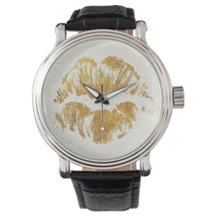 Wild Apple   Elegant Stylish Kiss Horloge