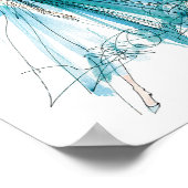 Wild Apple | Haute Couture Mode Sketch Poster (Hoek)