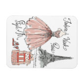 Wild Apple | Stijl Mode week Parijs Magneet (Horizontaal)