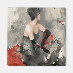 Wild Apple    Waterverf Vrouw Magneet