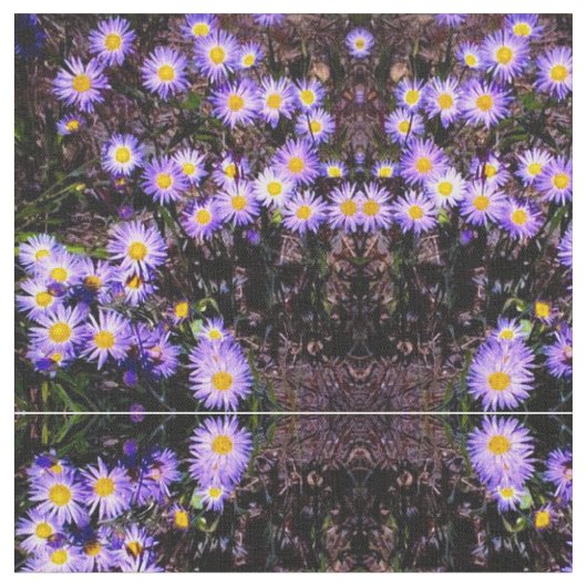 Wild Asters Stof (Close Up)