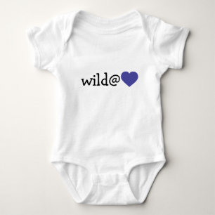 Wild at Heart - Blauwe Hart Romper