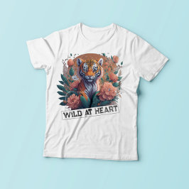 Wild at Heart - kleine tijger T-shirt