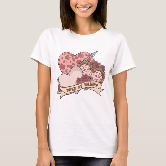 Wild at Heart T-shirt (Voorkant)
