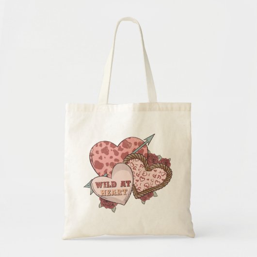 Wild at Heart Tote Bag (Voorkant)