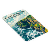 Wild Atlantic Way Ierland Kliffen van Moher Magneet (Rechterzijde)