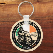 Wild Atlantic Way Ierland | | Motorfiets Sleutelhanger (Voorkant)