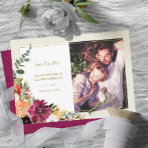 Wild Autumn Bouquet | Foto Opslaan Datum bekendmak