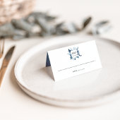 Wild Azure Monogram Wedding