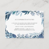 Wild Azure | Wedding Hotel Accommodatie Kaarten (Voorkant)