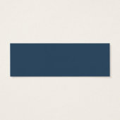 Wild Azure Wedding Website Kaarten | Mini Mini Visitekaartjes (Achterkant)