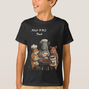 Wild BBQ Bash zwart T-shirt