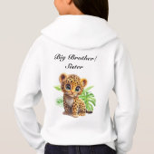 Wild Big Brother Sister Leopard Sweatshirt (Dos)