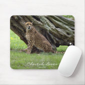 Wild Big Cats Dierenliefhebber Design Muismat (Met muis)