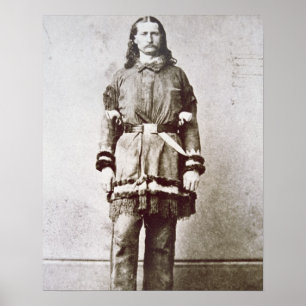 'Wild Bill' Hickok (1837-76) (foto) Poster