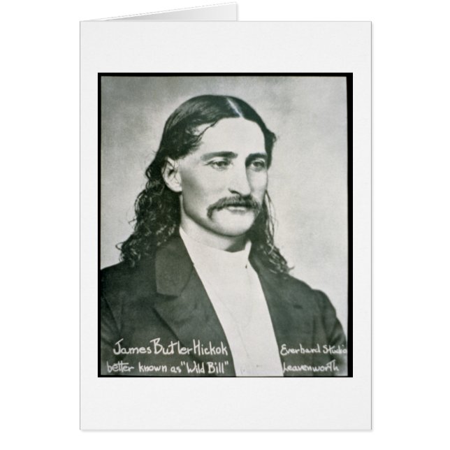 'Wild Bill' Hickok (b/w photo) (Devant)