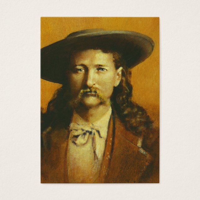 Wild Bill Hickok Carte de visite PDG (Devant)