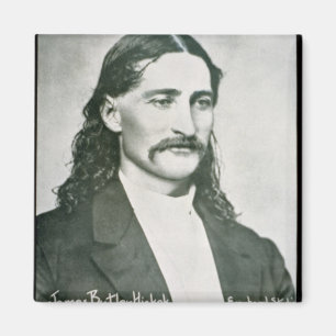 'Wild Bill' Hickok (foto) Magneet