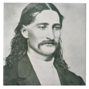 'Wild Bill' Hickok (foto) Tegeltje