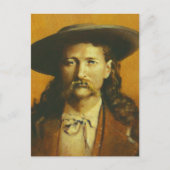 Wild Bill Hickok Illustratie Briefkaart (Voorkant)