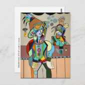 "Wild Bill" van Ruchell Alexander Briefkaart (Voorkant / Achterkant)