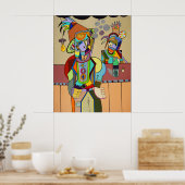 "Wild Bill" van Ruchell Alexander Poster (Keuken)