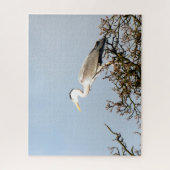 WILD BIRD HERON LEGPUZZEL (Verticaal)