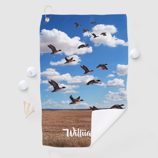Wild Birds Canards Golf Serviette (En situation)