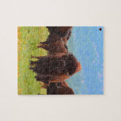 Wild Bison Oklahoma Legpuzzel (Horizontaal)