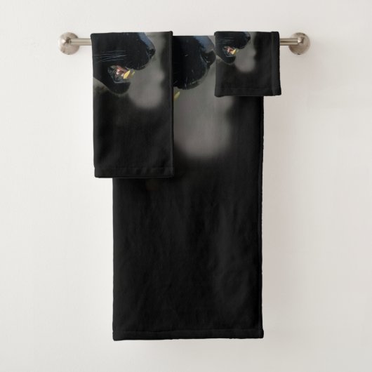 Wild Black Jaguar Bad Handdoek (Insitu)