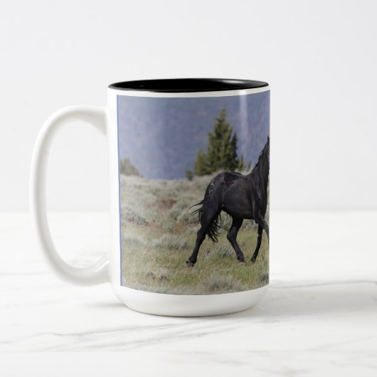 Wild Black Stallion Mok (Links)