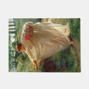 Wild Blossoms (door Edward Poynter) Deurmat