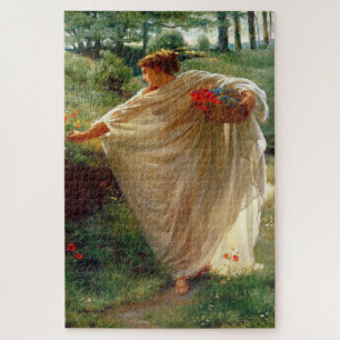 Wild Blossoms (door Edward Poynter) Legpuzzel