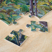 Wild Blue Jay Bird Art Puzzle (Côté)