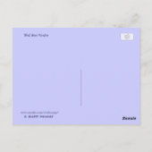 Wild Blue Yonder Briefkaart (Achterkant)